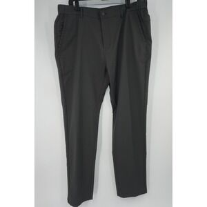 Jack Archer Pants Charcoal Gray Dress Chino Straight Fit Polyester Men's 34x30‎